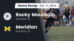 Recap: Rocky Mountain  vs. Meridian  2019