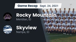 Recap: Rocky Mountain  vs. Skyview  2021