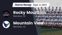 Recap: Rocky Mountain  vs. Mountain View  2021