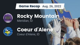 Recap: Rocky Mountain  vs. Coeur d'Alene  2022