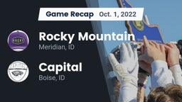 Recap: Rocky Mountain  vs. Capital  2022