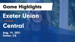 Exeter Union  vs Central  Game Highlights - Aug. 19, 2021