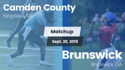 Matchup: Camden County High vs. Brunswick  2019