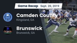 Recap: Camden County  vs. Brunswick  2019