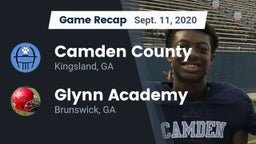 Recap: Camden County  vs. Glynn Academy  2020