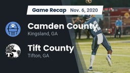 Recap: Camden County  vs. Tift County  2020