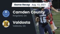 Recap: Camden County  vs. Valdosta  2021