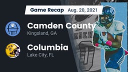 Recap: Camden County  vs. Columbia  2021