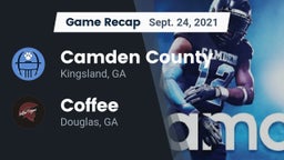 Recap: Camden County  vs. Coffee  2021