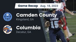 Recap: Camden County  vs. Columbia  2023