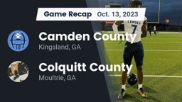 Recap: Camden County  vs. Colquitt County  2023