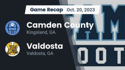 Recap: Camden County  vs. Valdosta  2023