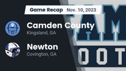 Recap: Camden County  vs. Newton  2023