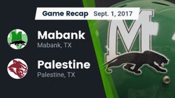 Recap: Mabank  vs. Palestine  2017