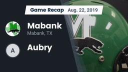 Recap: Mabank  vs. Aubry 2019