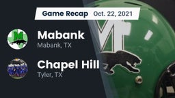 Recap: Mabank  vs. Chapel Hill  2021