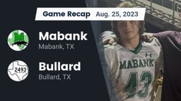 Recap: Mabank  vs. Bullard  2023