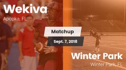 Matchup: Wekiva  vs. Winter Park  2018