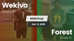 Matchup: Wekiva  vs. Forest  2019