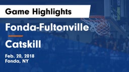 Fonda-Fultonville  vs Catskill   Game Highlights - Feb. 20, 2018