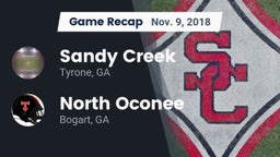 Recap: Sandy Creek  vs. North Oconee  2018