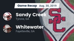 Recap: Sandy Creek  vs. Whitewater  2019