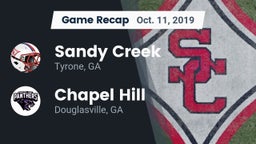 Recap: Sandy Creek  vs. Chapel Hill  2019