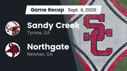 Recap: Sandy Creek  vs. Northgate  2020