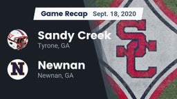 Recap: Sandy Creek  vs. Newnan  2020