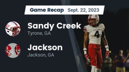 Recap: Sandy Creek  vs. Jackson  2023