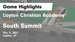 Layton Christian Academy  vs South Summit  Game Highlights - Oct. 5, 2021