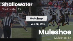 Matchup: Shallowater High vs. Muleshoe  2019