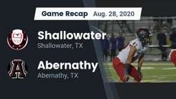 Recap: Shallowater  vs. Abernathy  2020