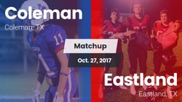 Matchup: Coleman  vs. Eastland  2017