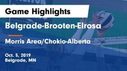 Belgrade-Brooten-Elrosa  vs Morris Area/Chokio-Alberta Game Highlights - Oct. 5, 2019