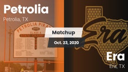 Matchup: Petrolia  vs. Era  2020