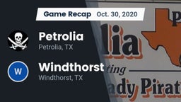 Recap: Petrolia  vs. Windthorst  2020