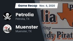 Recap: Petrolia  vs. Muenster  2020