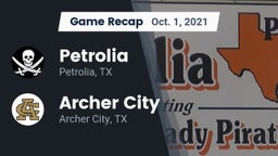 Recap: Petrolia  vs. Archer City  2021