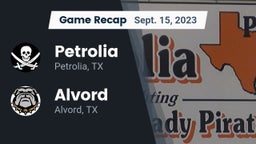 Recap: Petrolia  vs. Alvord  2023