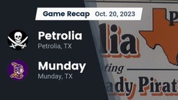 Recap: Petrolia  vs. Munday  2023