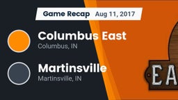 Recap: Columbus East  vs. Martinsville  2017