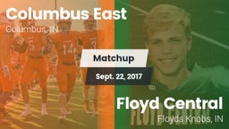 Matchup: Columbus East High vs. Floyd Central  2017