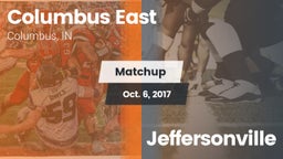 Matchup: Columbus East High vs. Jeffersonville  2017