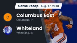 Recap: Columbus East  vs. Whiteland  2018