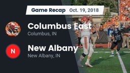 Recap: Columbus East  vs. New Albany  2018