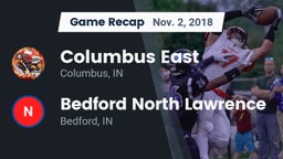 Recap: Columbus East  vs. Bedford North Lawrence  2018