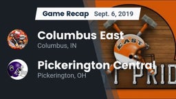 Recap: Columbus East  vs. Pickerington Central  2019