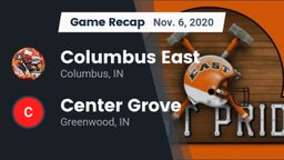 Recap: Columbus East  vs. Center Grove  2020