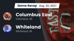 Recap: Columbus East  vs. Whiteland  2021